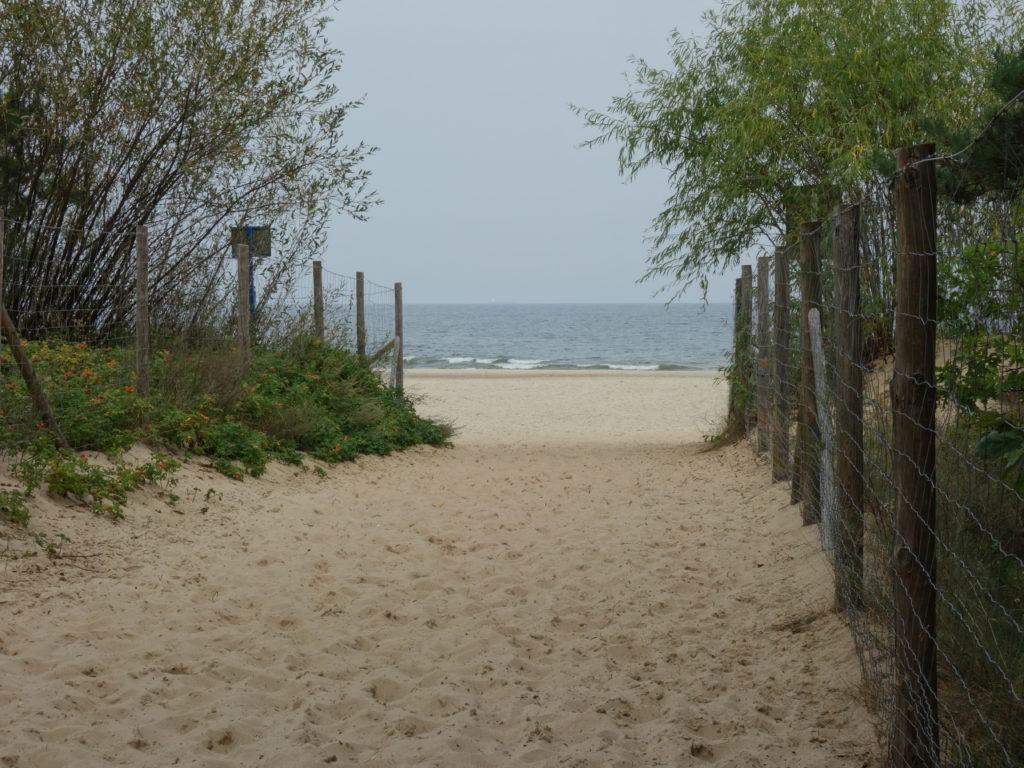 Plaża w Gdańsku Jelitkowie